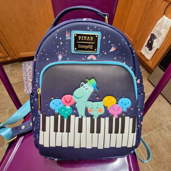 Loungefly | Bags | Disney Pixar Soul Piano Mini Backpack  display picture 1